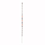 Load image into Gallery viewer, Strings of Colored Silver Bracelet
