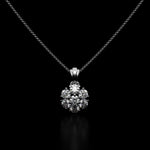 Load image into Gallery viewer, Cluster Round Diamond Designer Pendant
