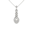 Florent Pear Drop Diamond Pendant