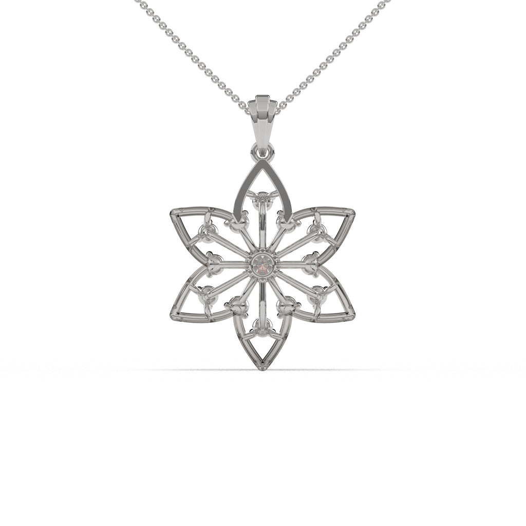 Statement Royal Lotus Pendant