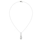 Florent Pear Drop Diamond Pendant