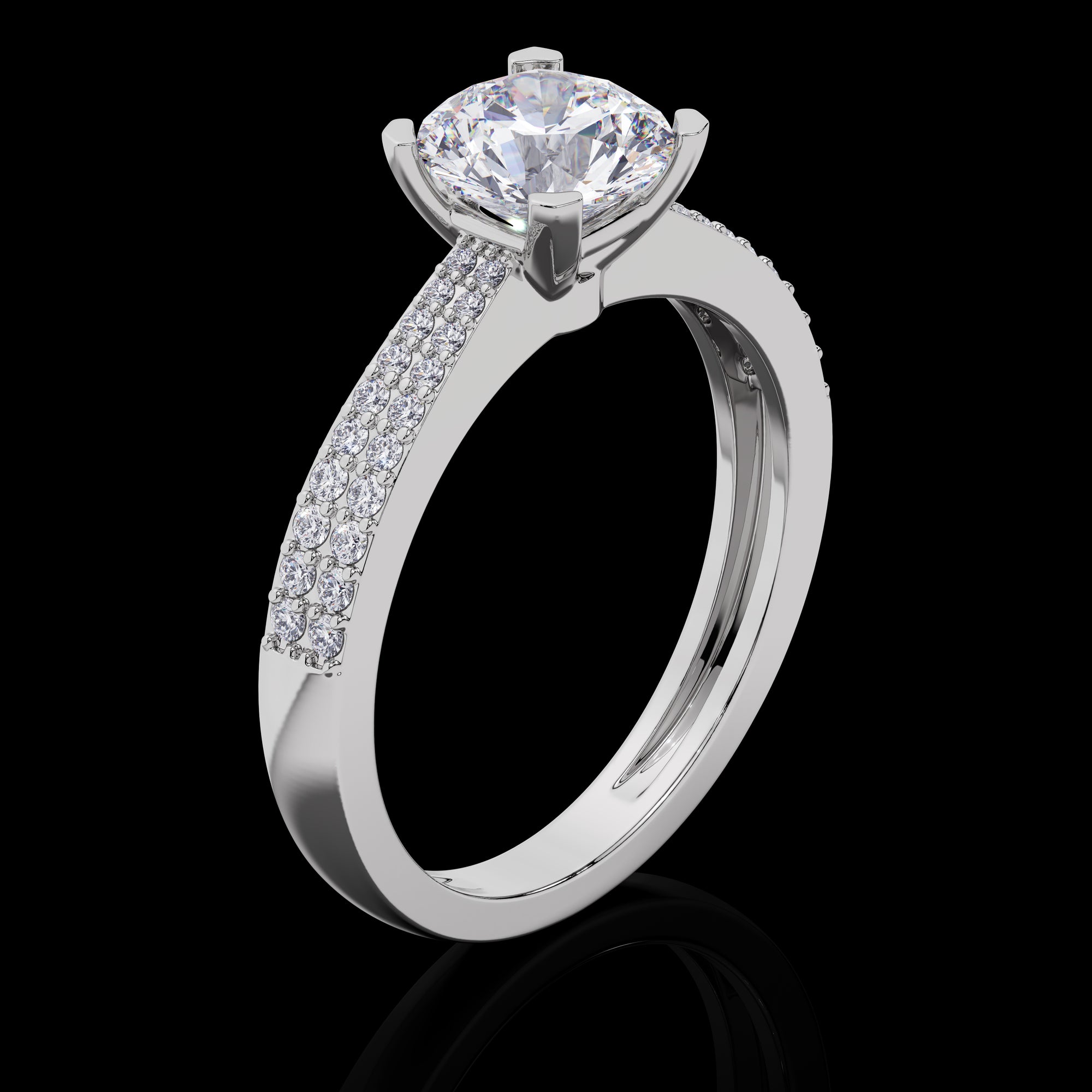 Classic Solitaire Diamond Ring