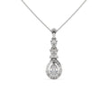 Florent Pear Drop Diamond Pendant