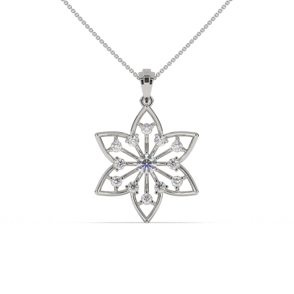Statement Royal Lotus Pendant