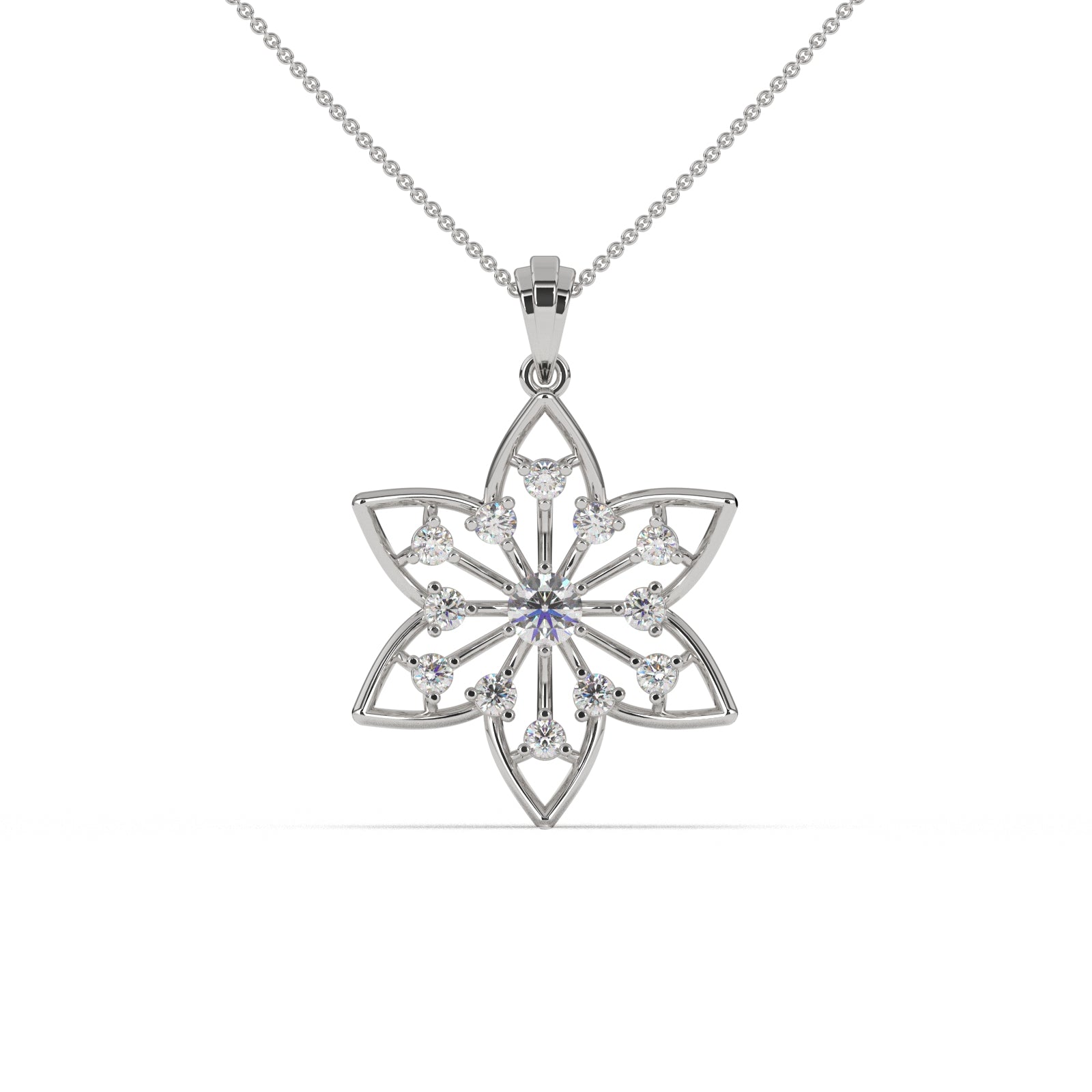 Statement Royal Lotus Pendant