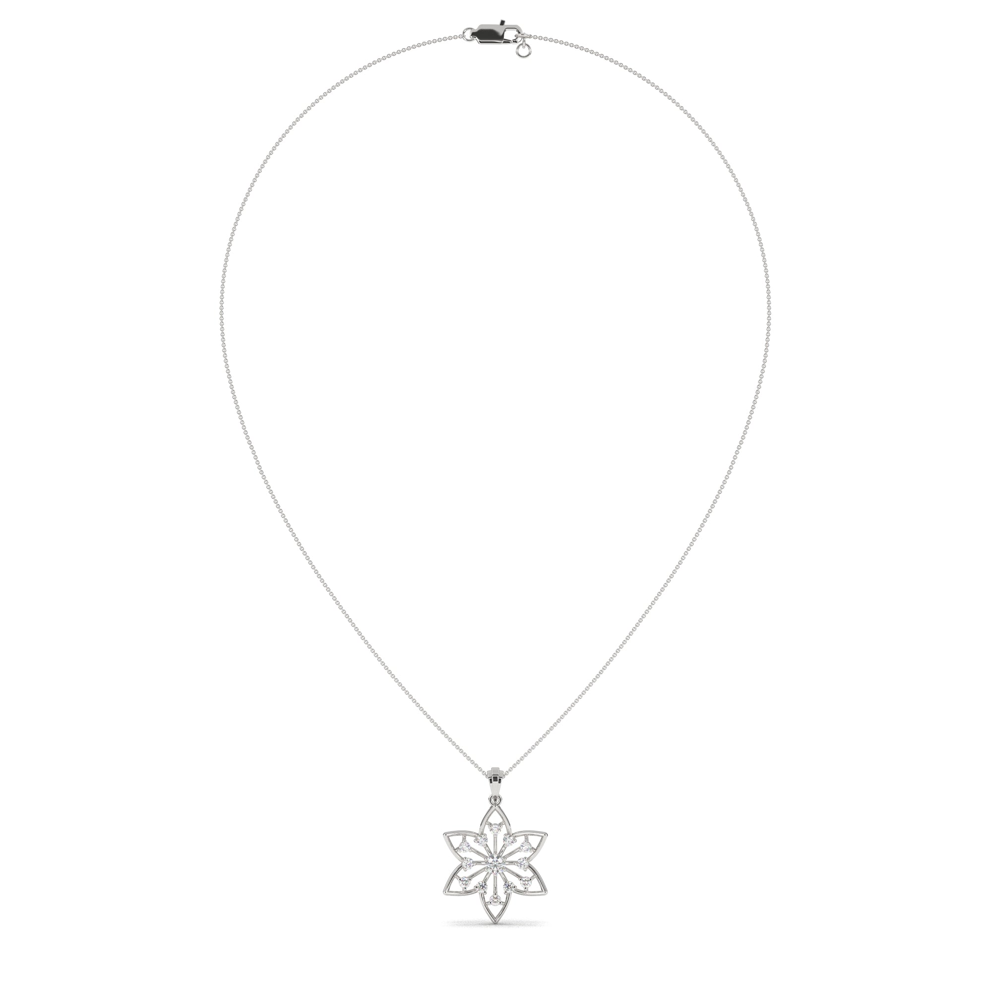Statement Royal Lotus Pendant