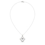 Load image into Gallery viewer, Solitaire Clover-Shaped Pendant
