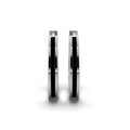 Single Line Huggie Hoop Silver Earrings 17mm