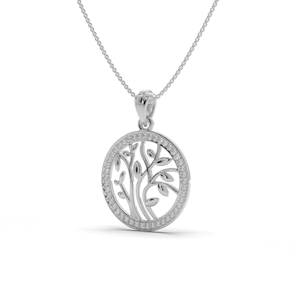 Tree of Life Silver Pendant