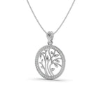 Tree of Life Silver Pendant
