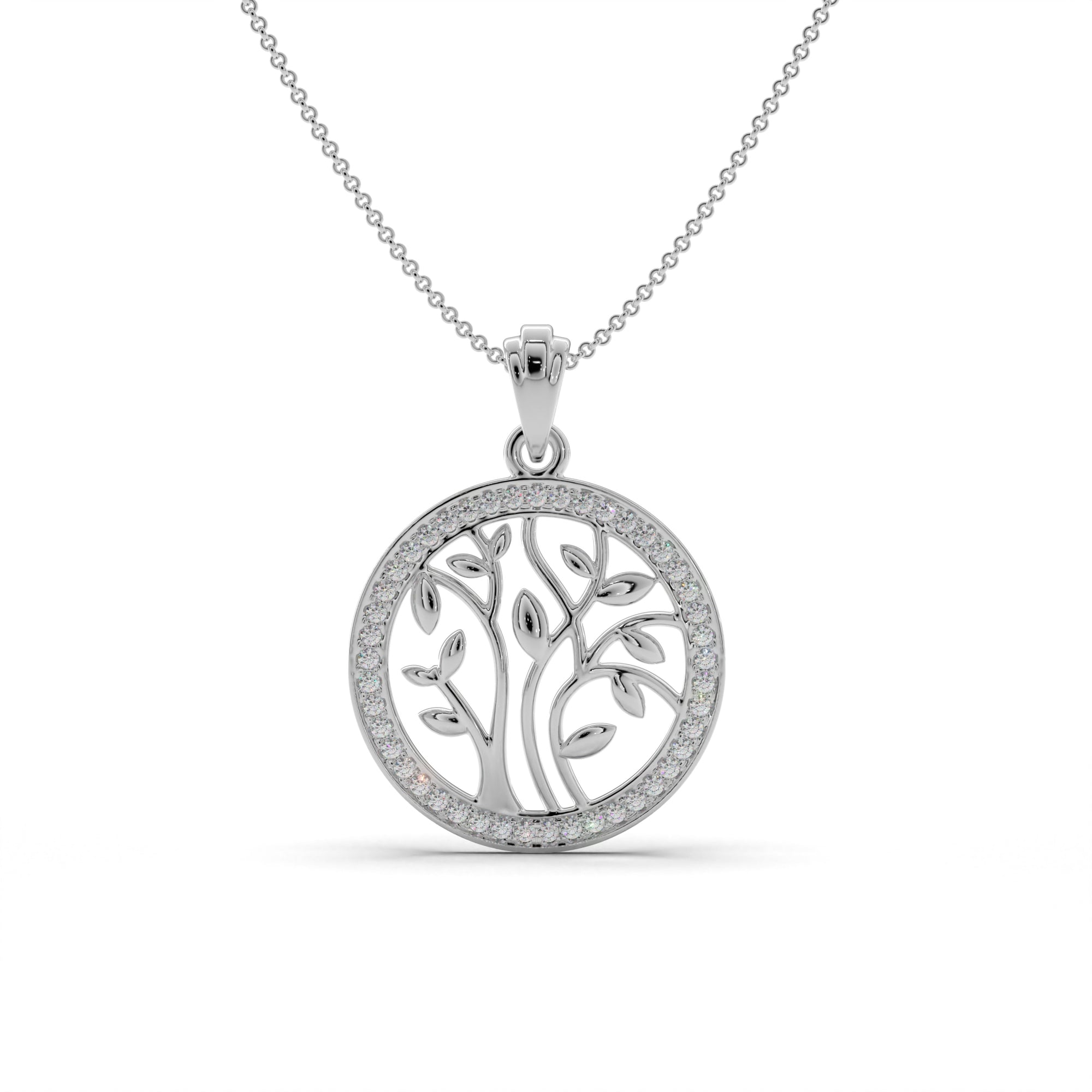Tree of Life Silver Pendant