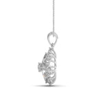 Cluster Floret Silver Pendant