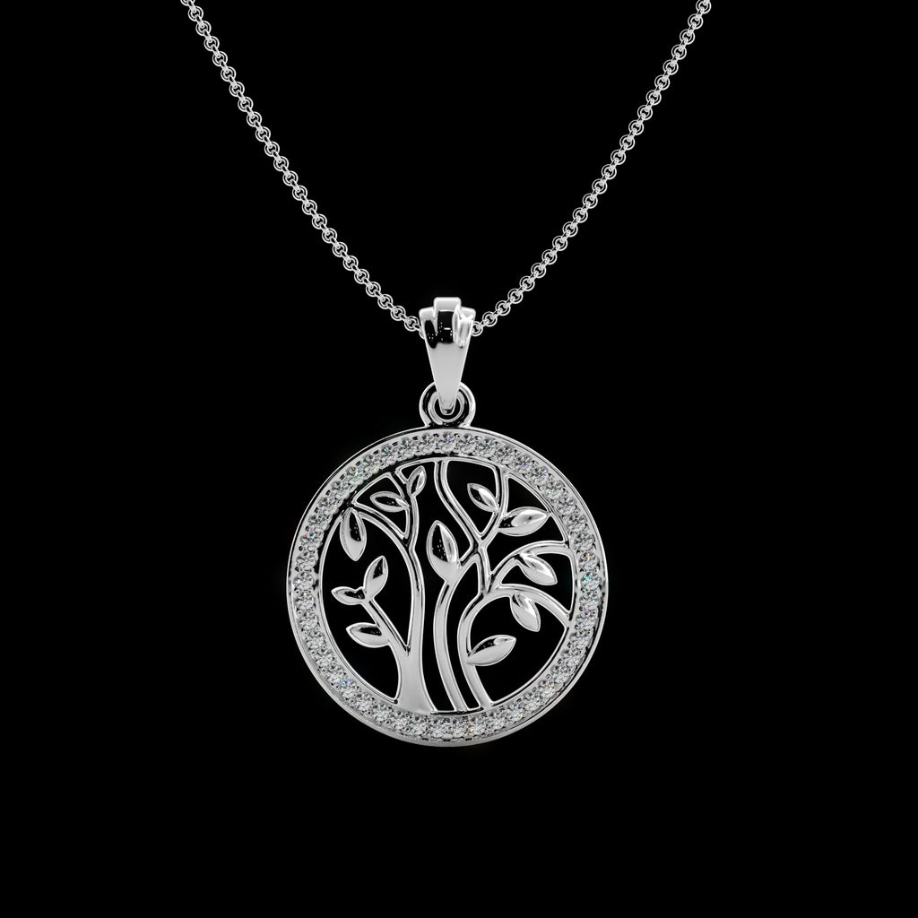 Tree of Life Silver Pendant
