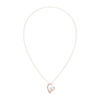 Careen Heart Solitaire Pendant