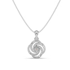 Ripple Bloom Silver Pendant-RJCP1035S