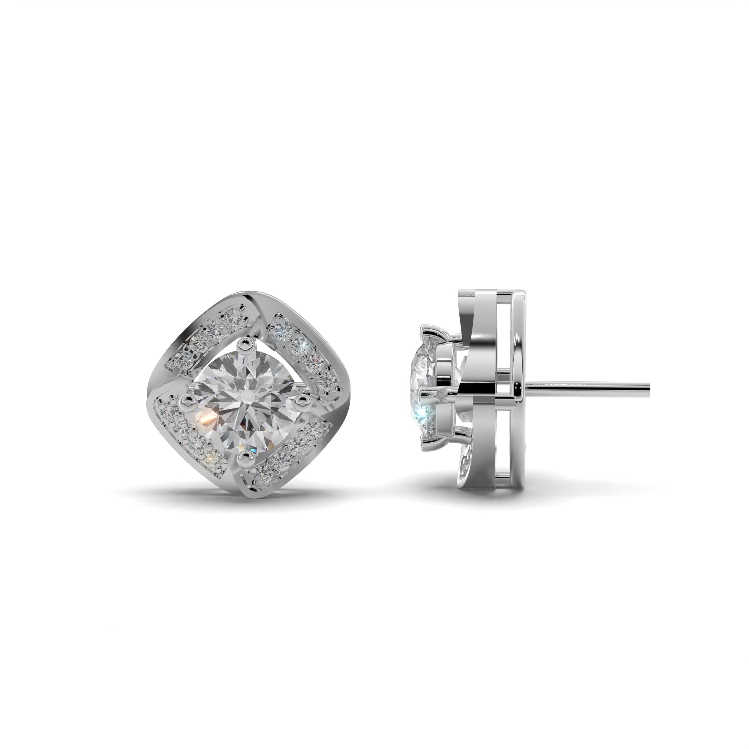 Fiery Flair Enigmatic Stud Earrings