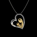 Beloved Mom Silver Pendant