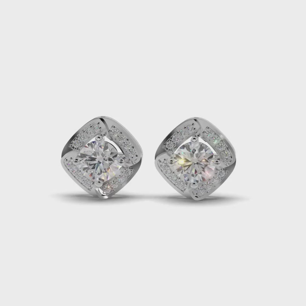 Fiery Flair Enigmatic Stud Earring