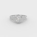 Twisted Solitaire Engagement Ring