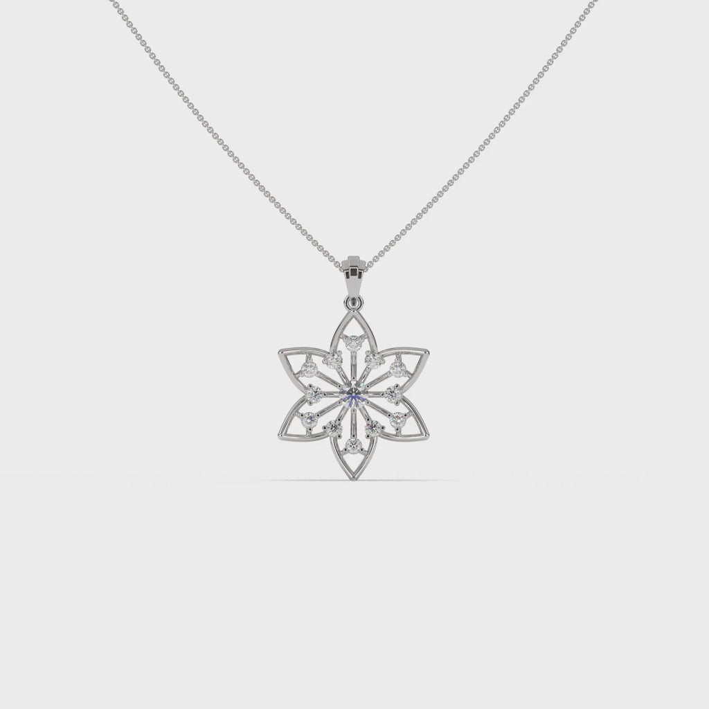Statement Royal Lotus Pendant