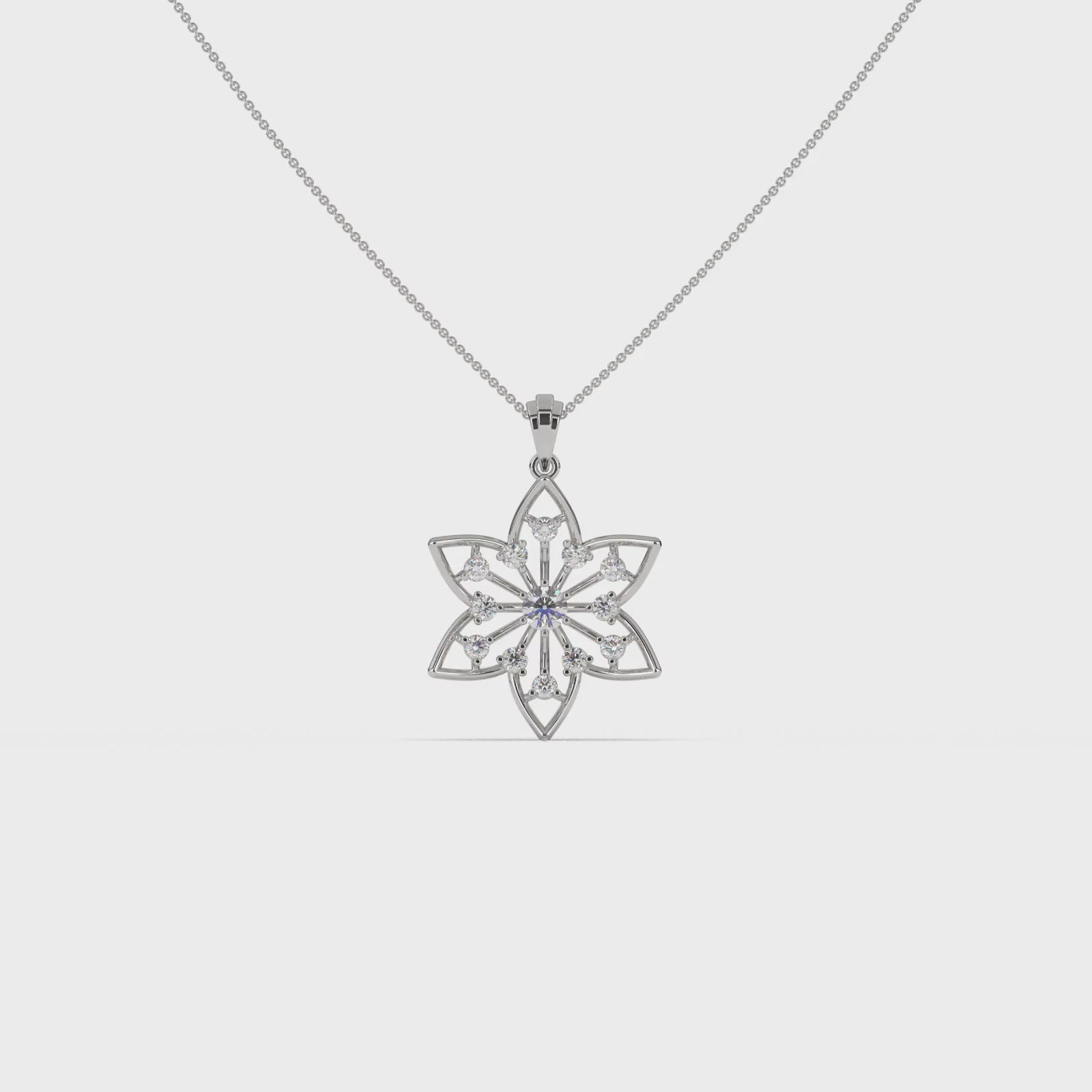 Statement Royal Lotus Pendant