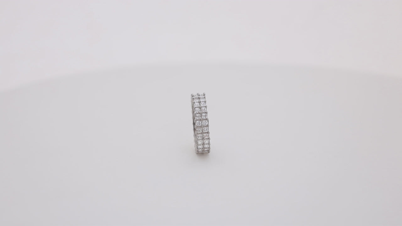 Eternity Dual Silver Band