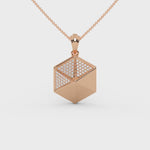 Load and play video in Gallery viewer, Eternal Honeycomb Designer Pendant
