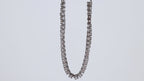 Classic Solitaire Silver Neckless Set