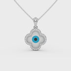 Clover Evileye Pendant