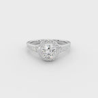 Classic Halo Engagement Ring